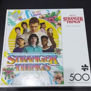 Stranger things puzzle 500 piece